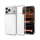 Etui / obudowa na smartfona Spigen Ultra Hybrid ”T” Mag Magsafe do Iphone 17 Pro Max Clear